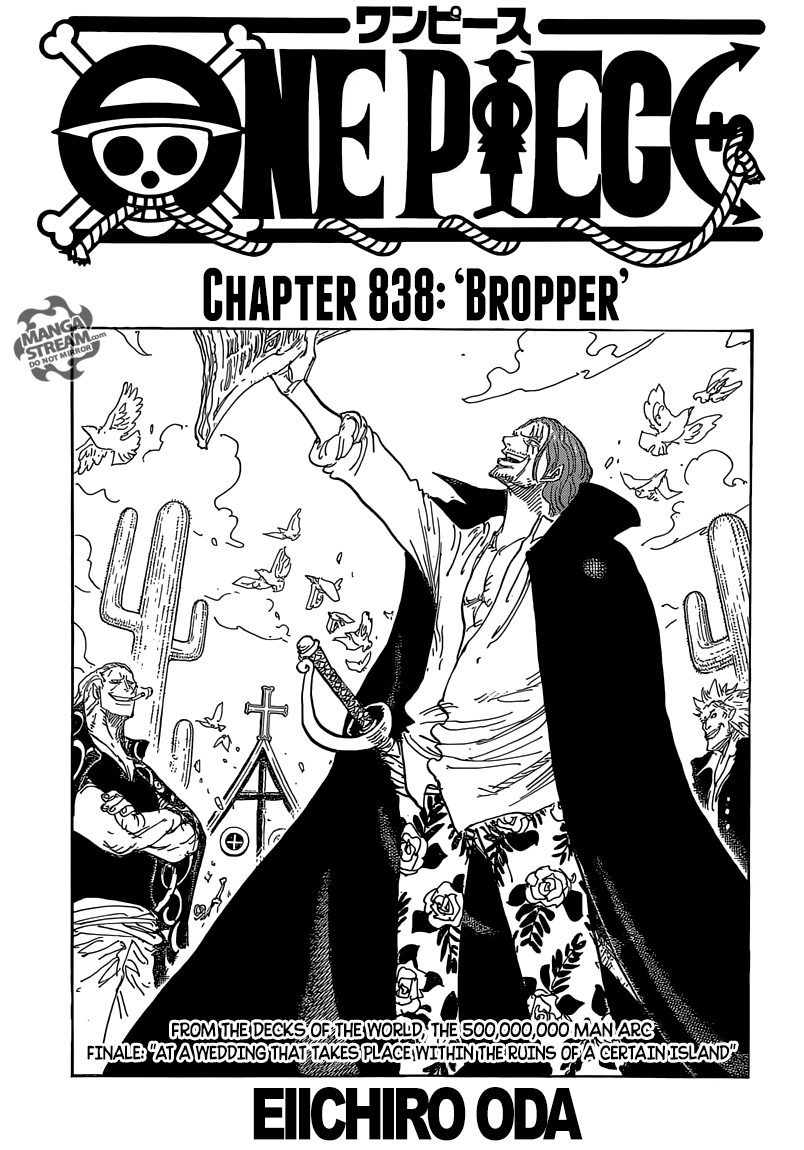 One Piece Chapter 838 1